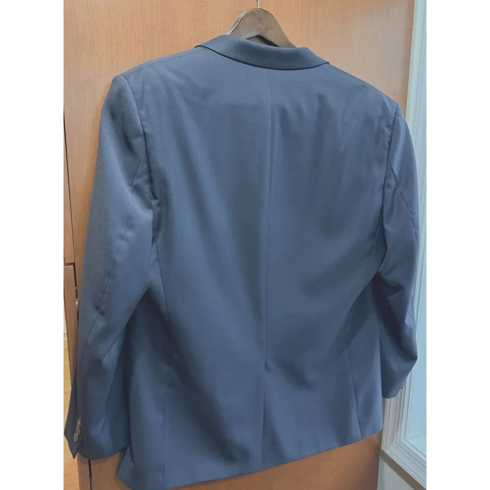 Lauren Ralph Lauren Blazer 44R Black 100% Wool Sport Coat Men’s